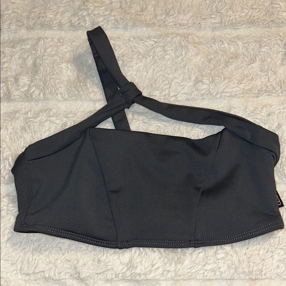 Tiger Friday AXS High Drama Crop Top Graphite